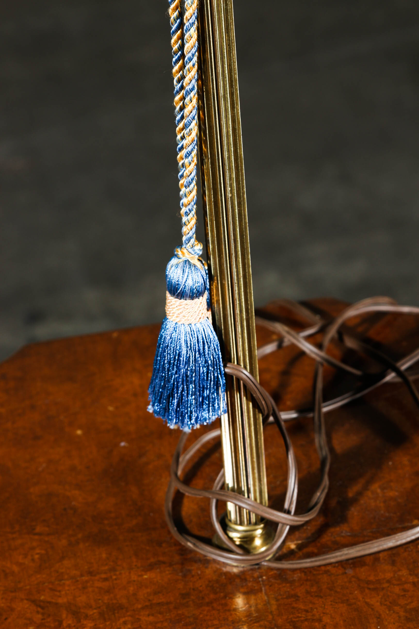 Bamboo Style Lamp Table