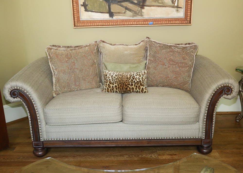 Upholstered Loveseat