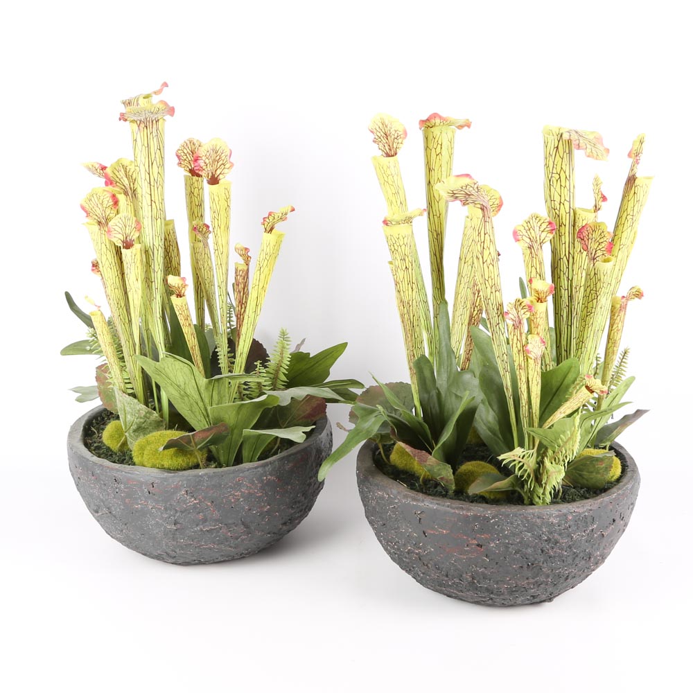 Faux Pitcher Plants