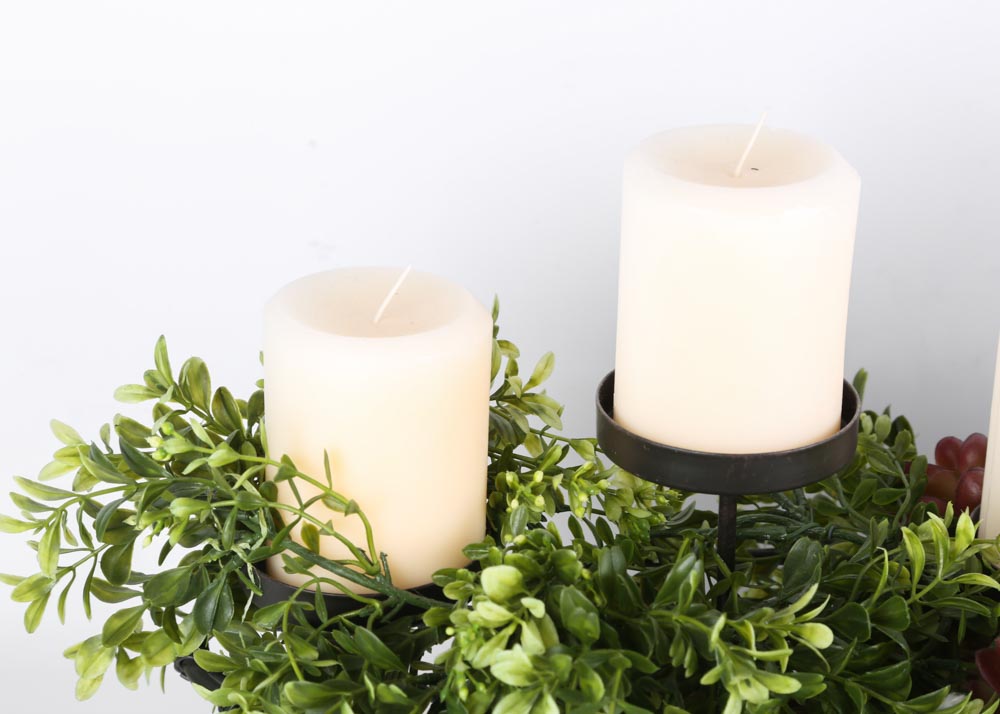 Faux Floral Centerpiece