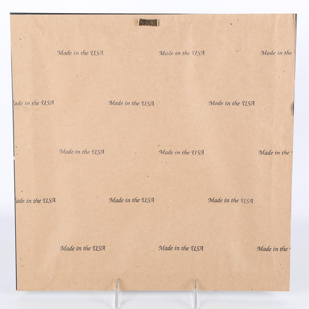 Abstract Framed Offset Lithographs