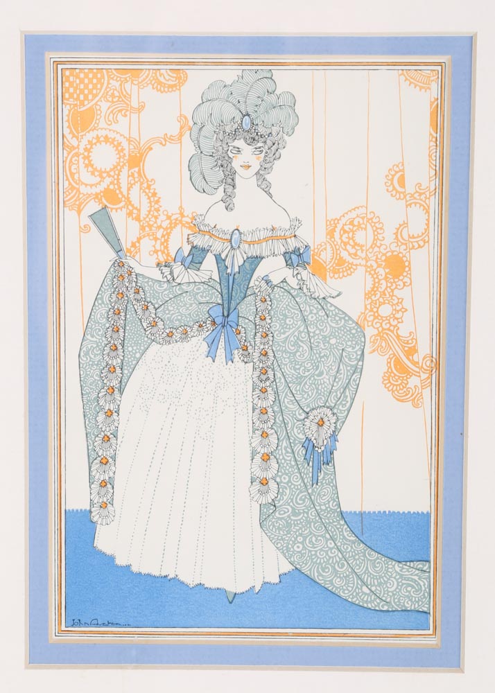 John Austen Framed Lithographs