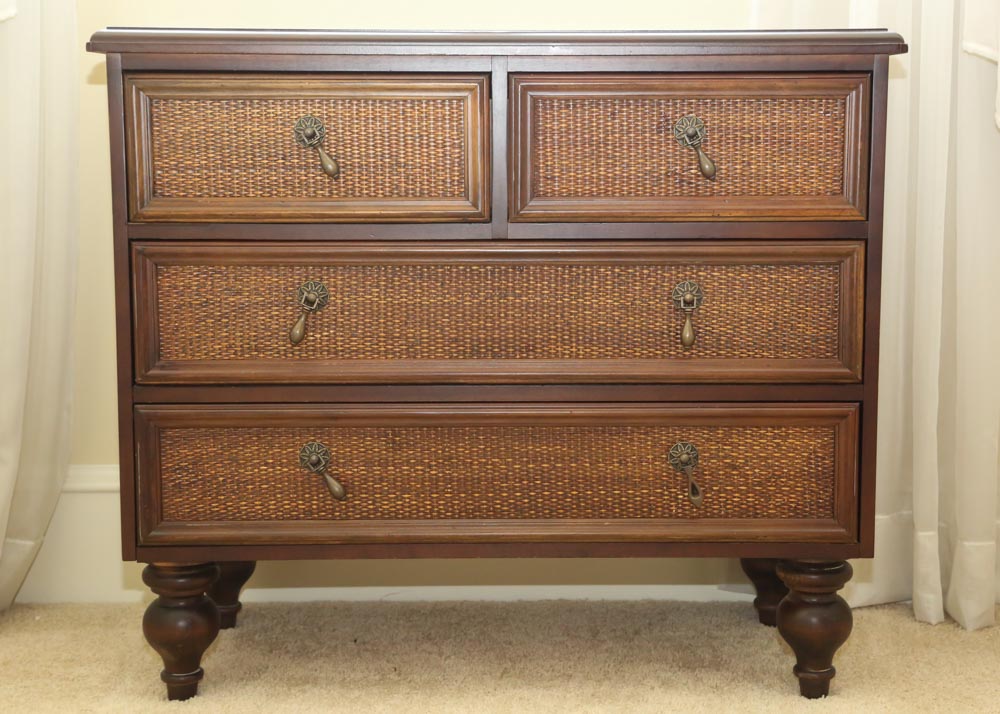 Rattan Front Dresser