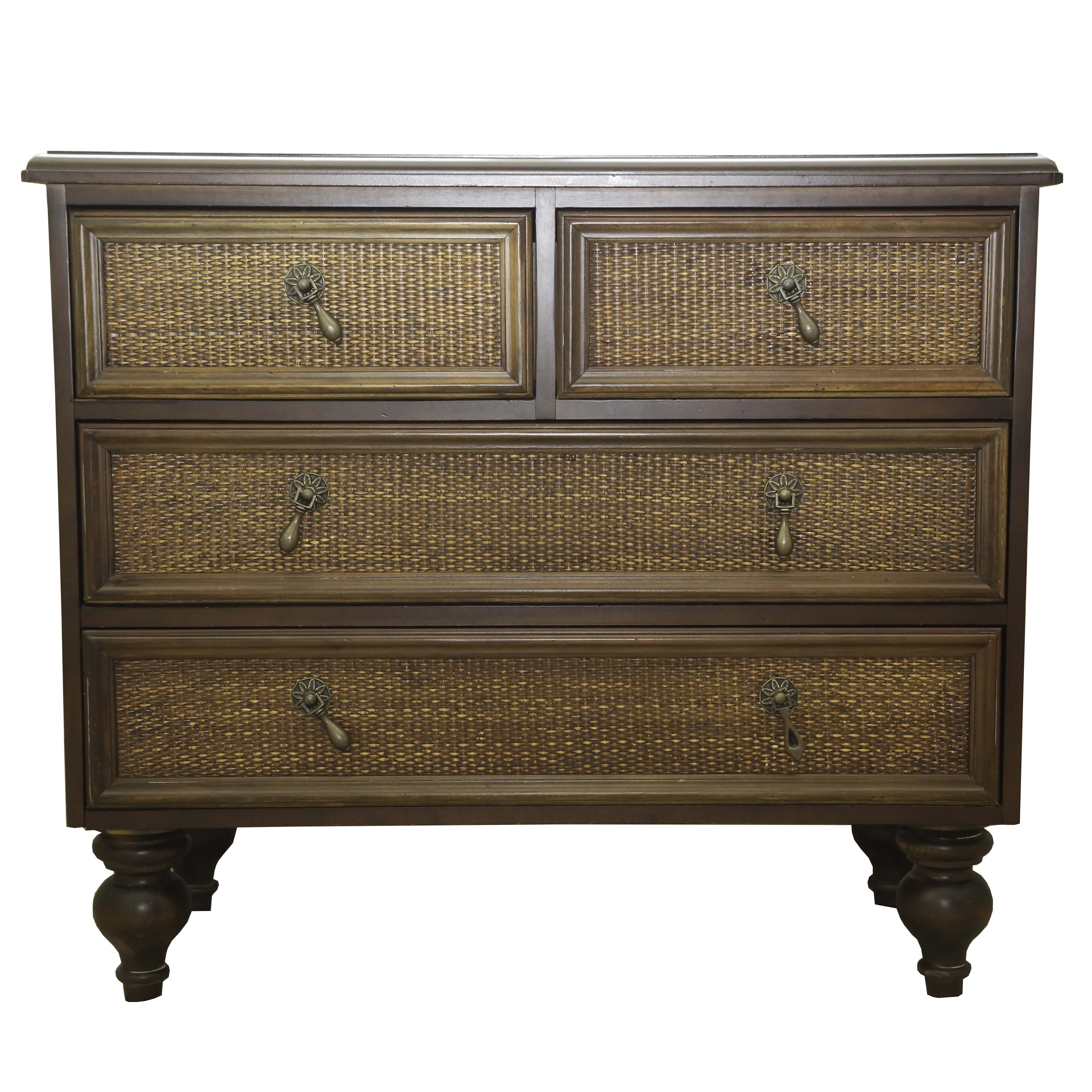 Rattan Front Dresser