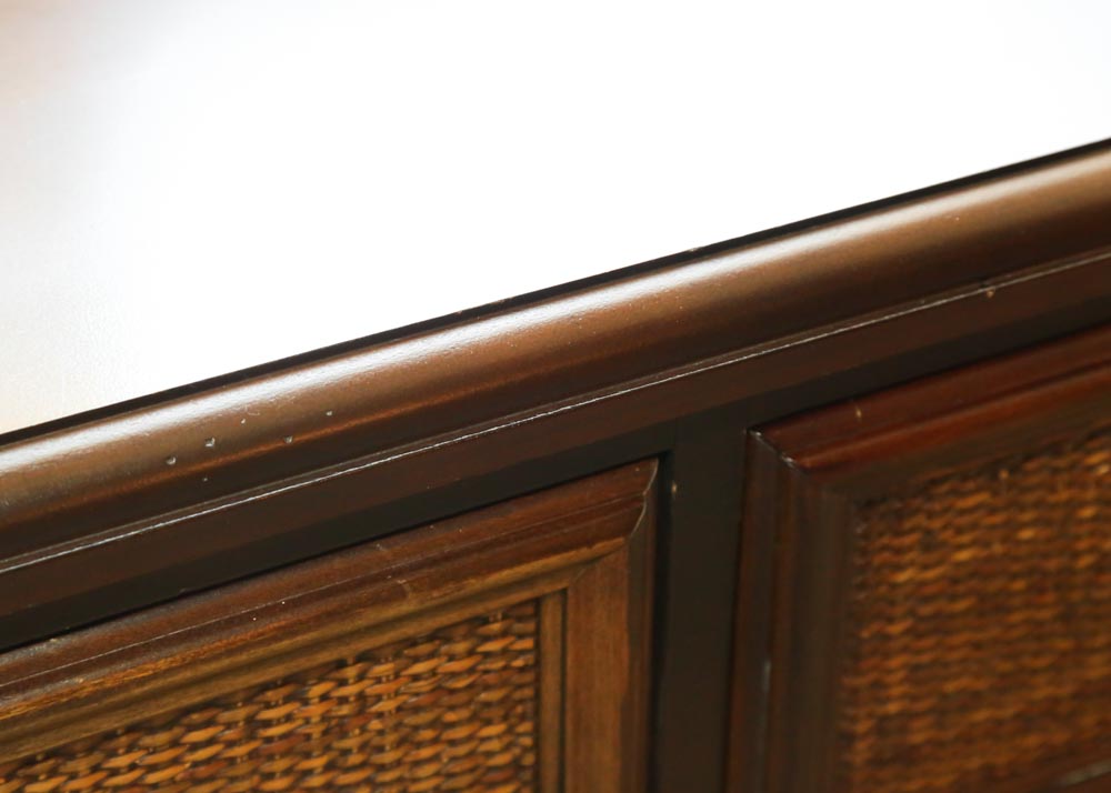 Rattan Front Dresser