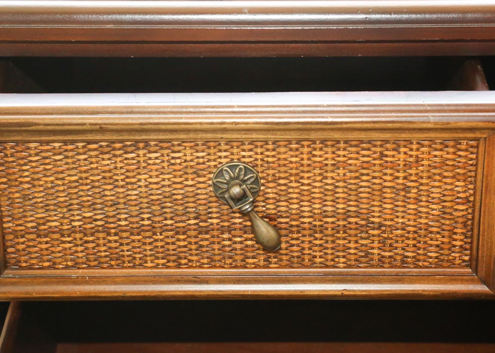Rattan Front Dresser