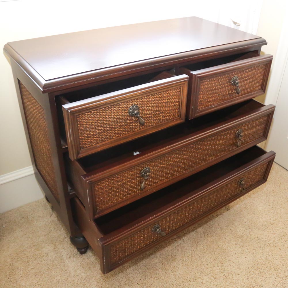 Rattan Front Dresser