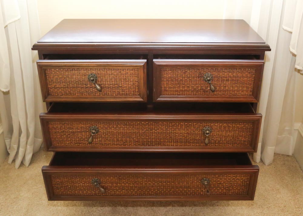 Rattan Front Dresser