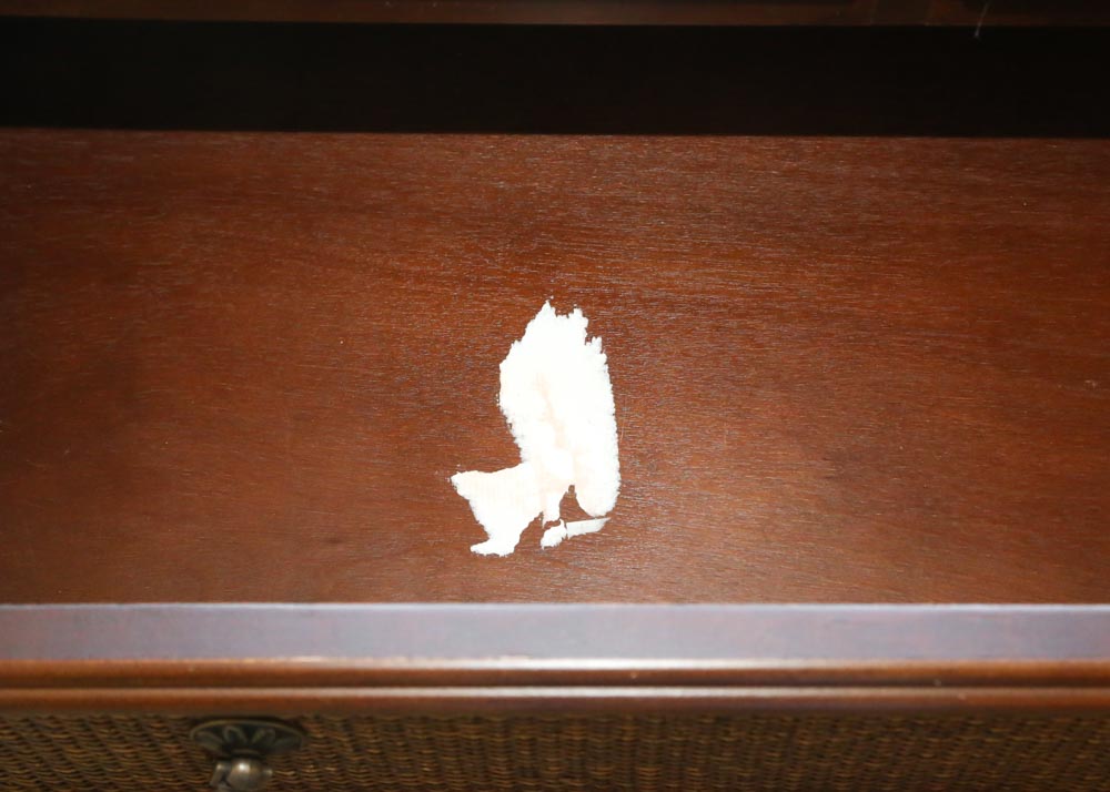 Rattan Front Dresser