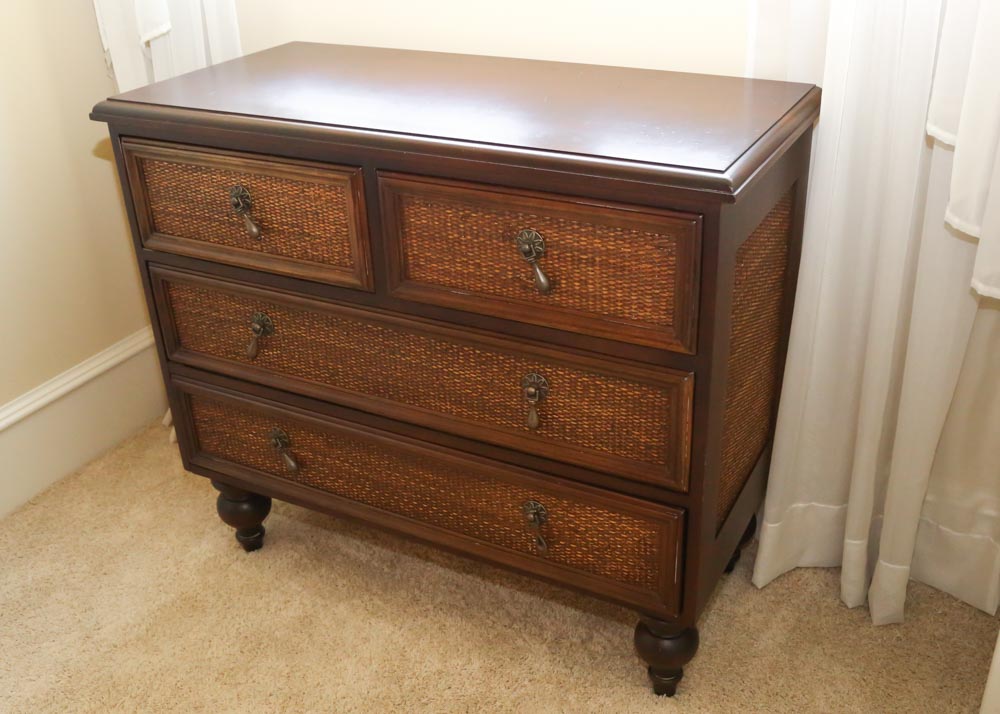 Rattan Front Dresser