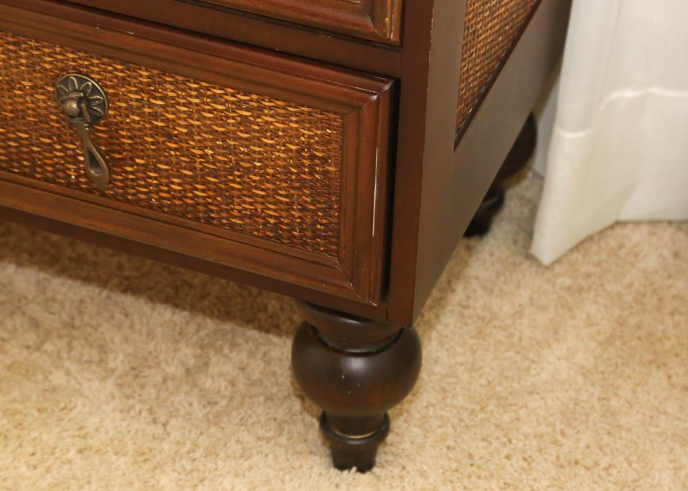 Rattan Front Dresser