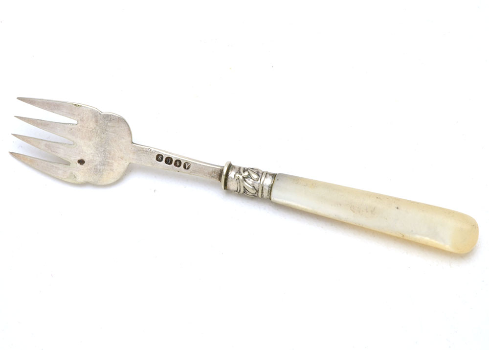 Late 19th Century Allen and Darwin Mother of Pearl Pickle Fork