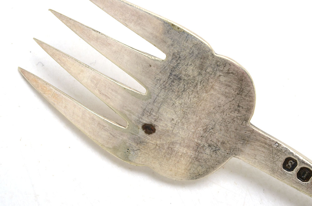 Late 19th Century Allen and Darwin Mother of Pearl Pickle Fork