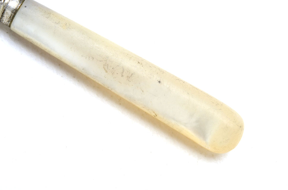Late 19th Century Allen and Darwin Mother of Pearl Pickle Fork