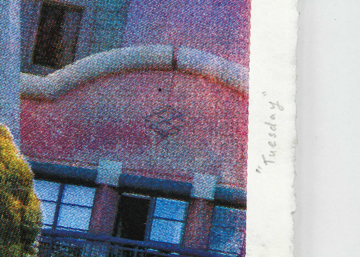 Michael McNaught Limited Edition Silkscreen "Tuesday"