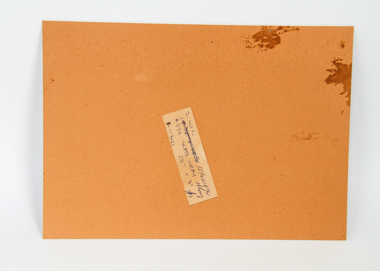 Catherine Grant Watercolor Painting on Paperboard "Industrial Harbor"