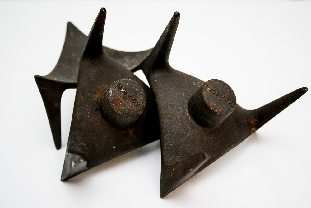 Mid Century Modern Norwegian Candle Holders