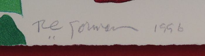 R.C. Gorman Signed Limited Edition Lithograph "Morning Glory"