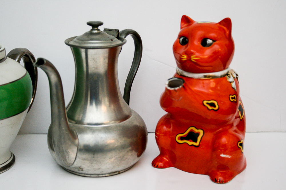 Vintage Teapots Including Hall and McCormick