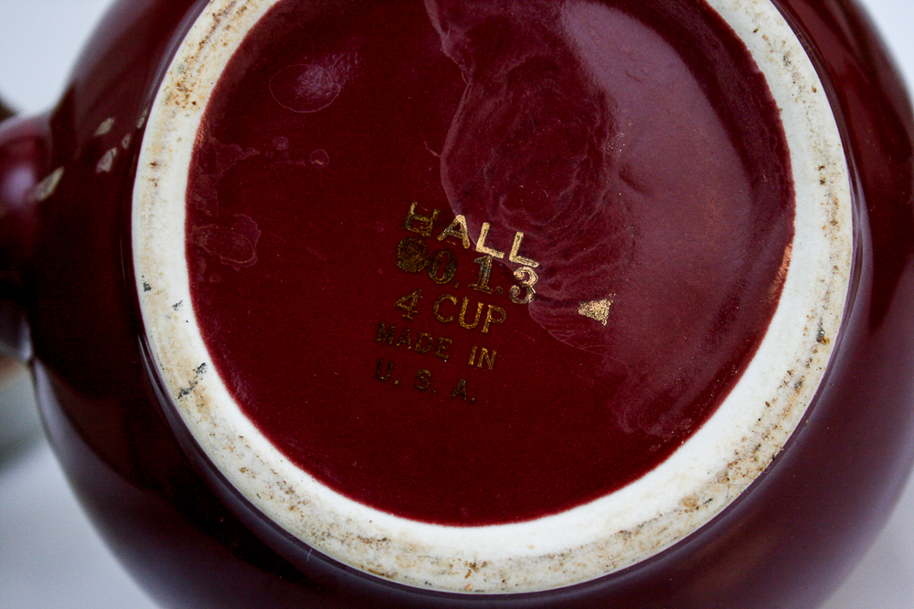 Vintage Teapots Including Hall and McCormick