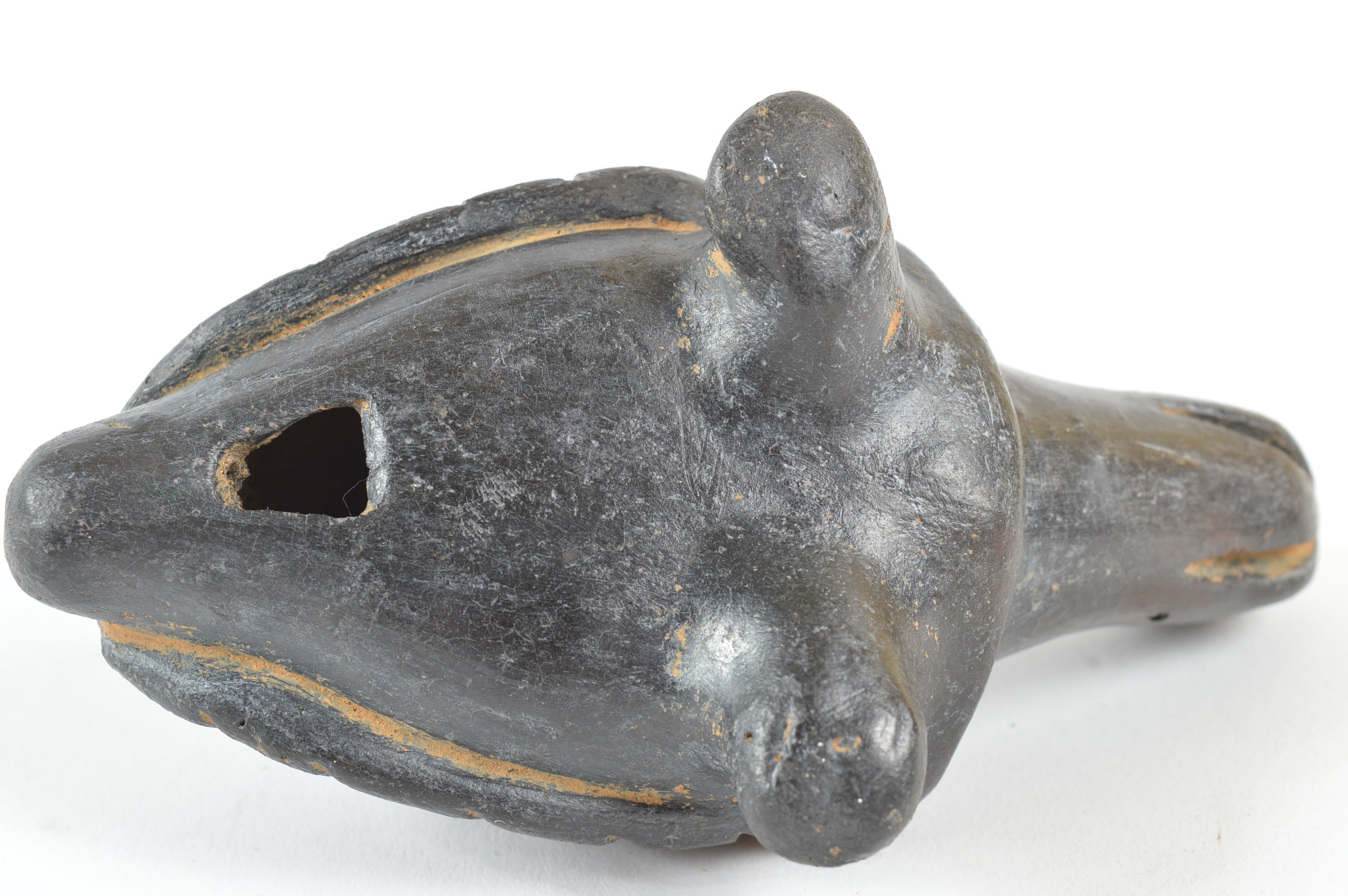 Bird and Turtle Stoneware Ocarinas