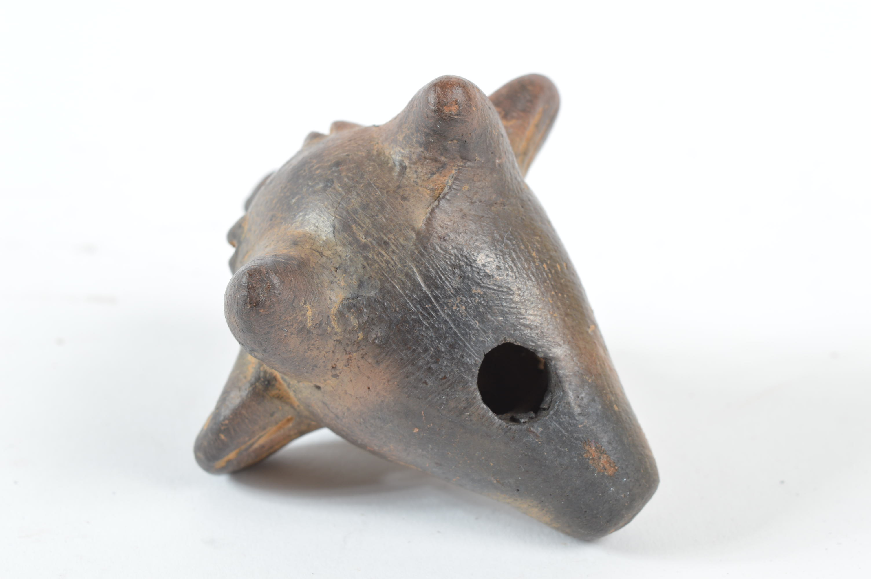 Bird and Turtle Stoneware Ocarinas