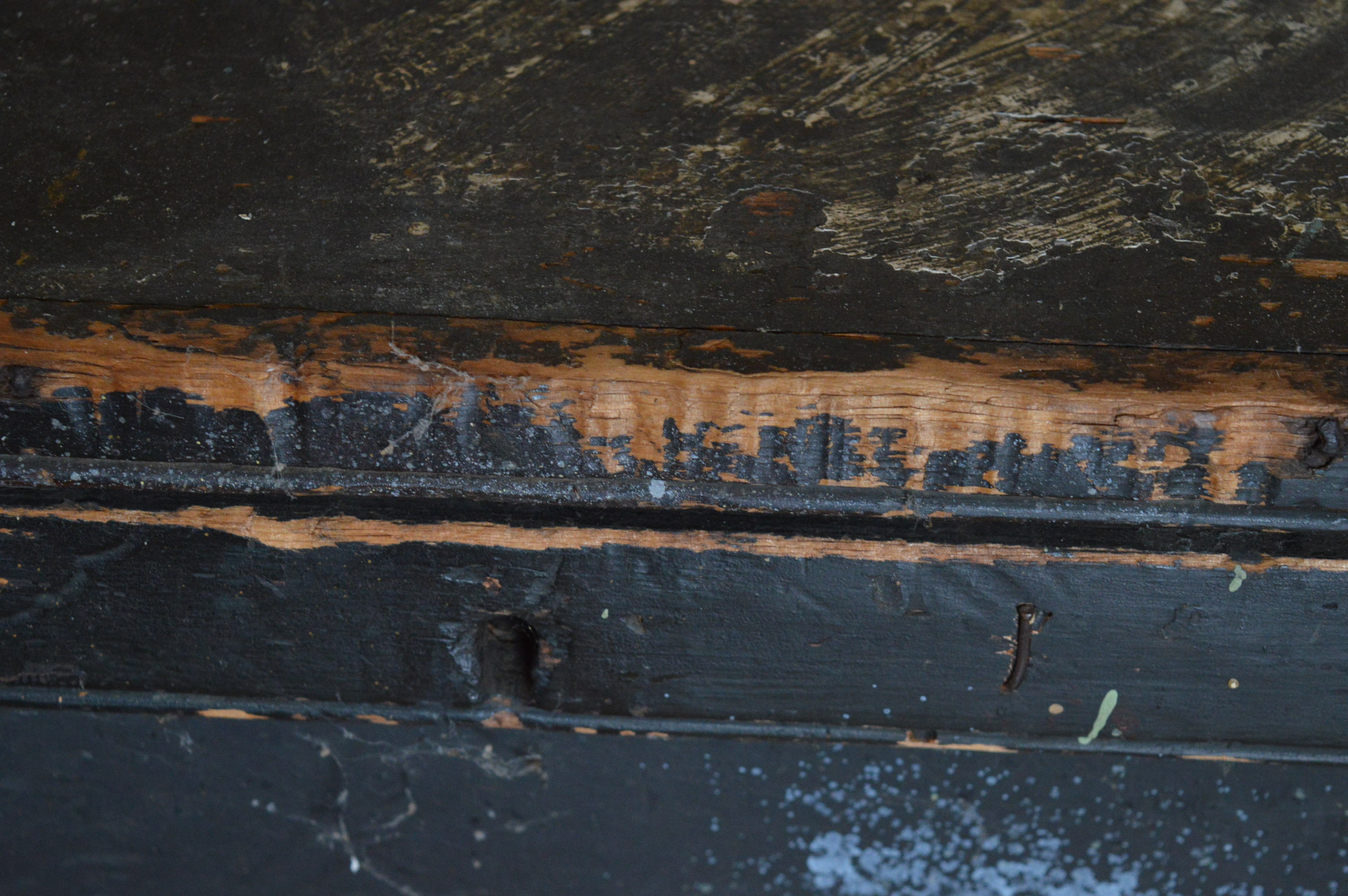 Wooden Carpenters Chest