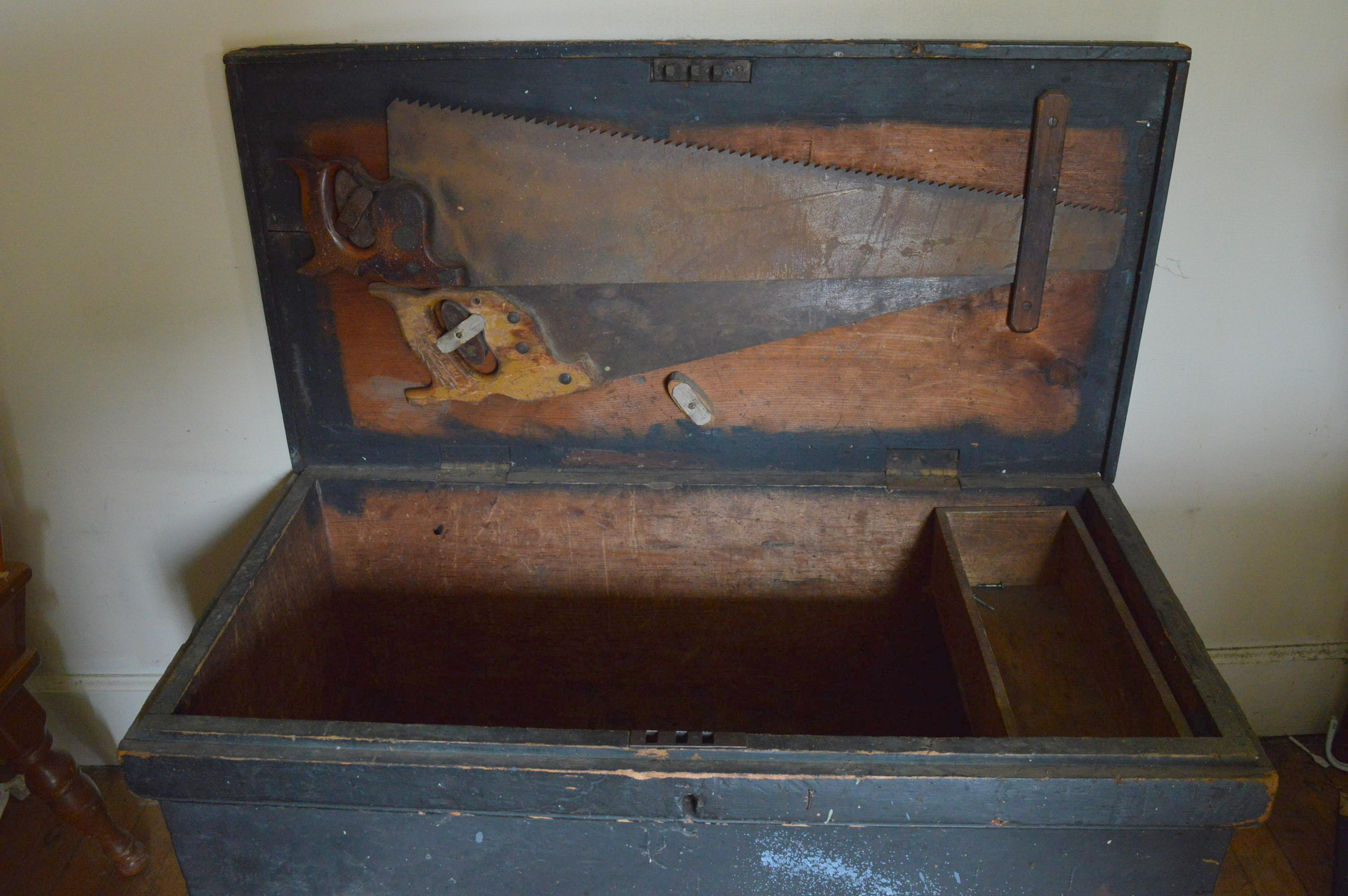 Wooden Carpenters Chest