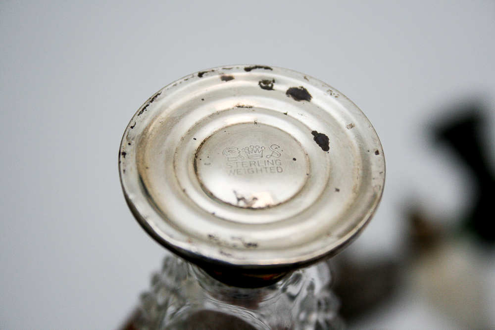 Rogers and Sheffield Weighted Sterling Candlesticks and Shakers