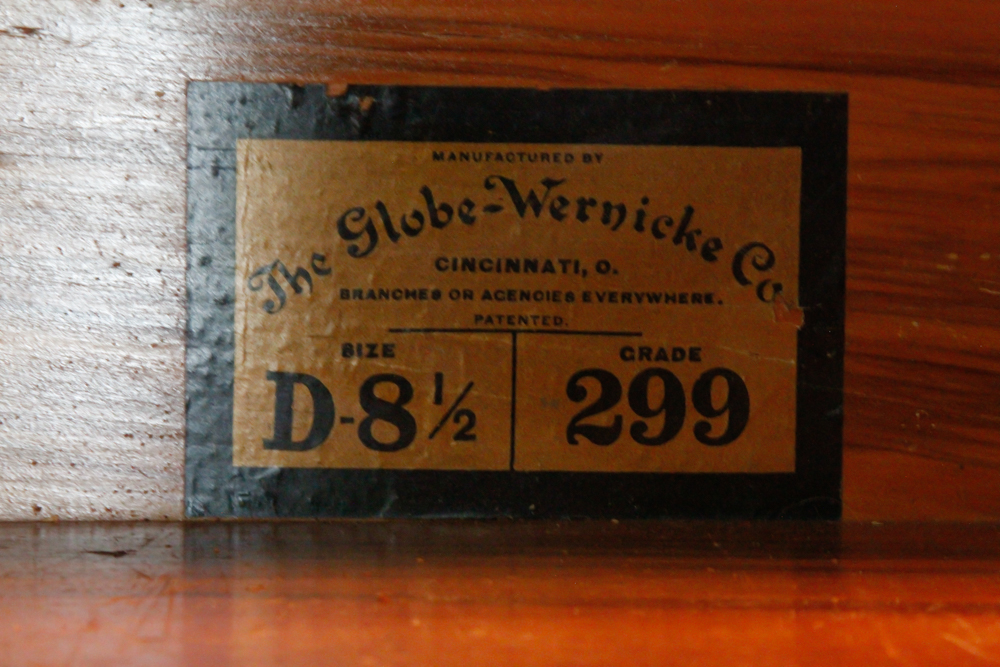 Antique Oak Barrister Bookcase by The Globe-Wernicke Company