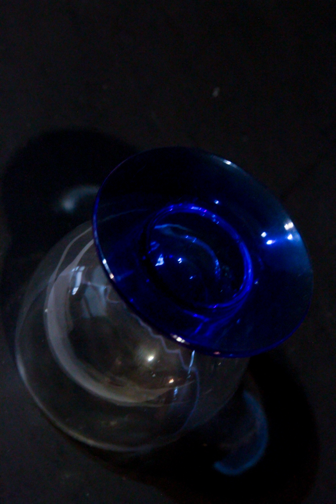 Vintage Glass Sake Set