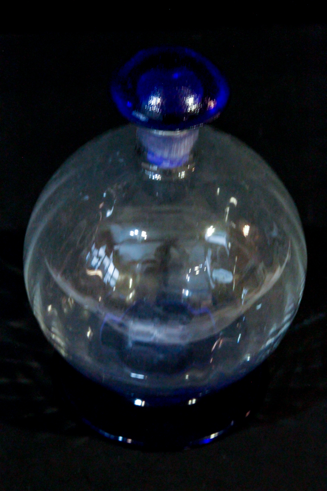 Vintage Glass Sake Set