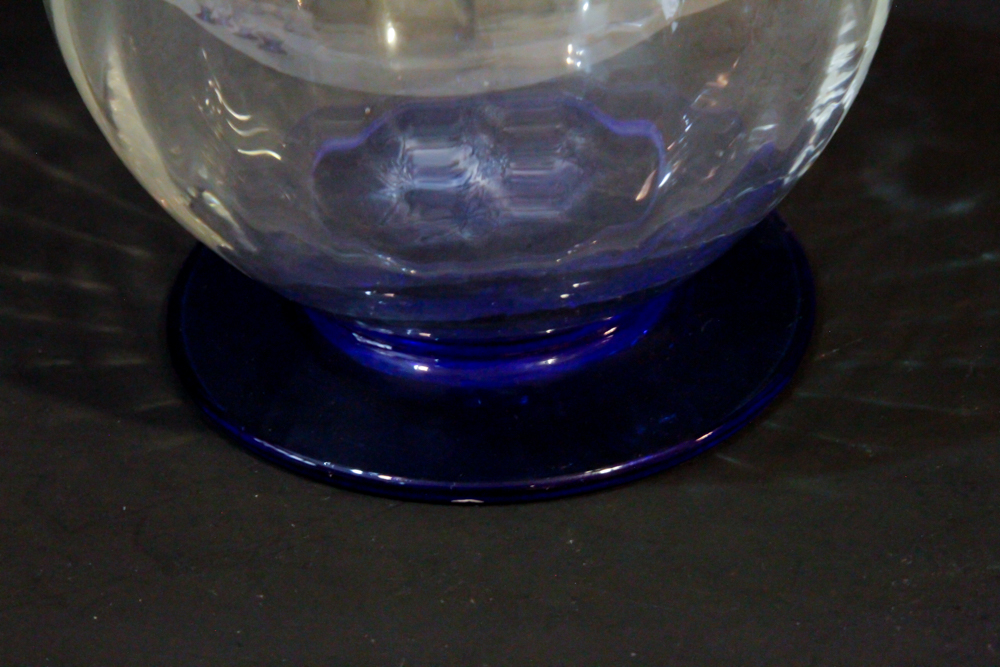 Vintage Glass Sake Set