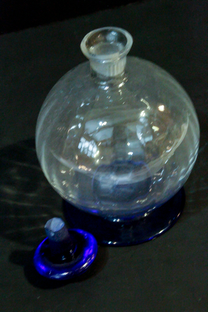 Vintage Glass Sake Set