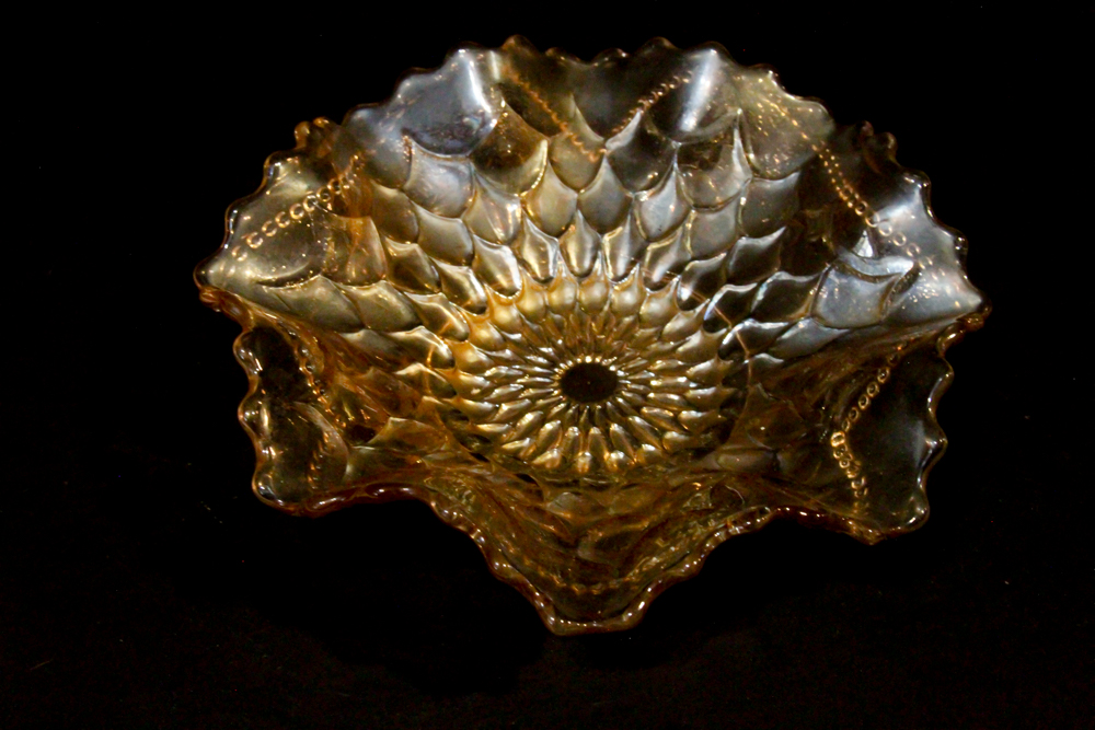 Dugan Marigold Carnival Glass Bowls