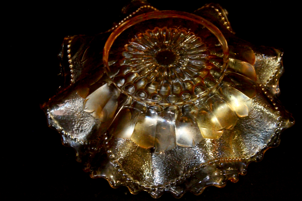 Dugan Marigold Carnival Glass Bowls