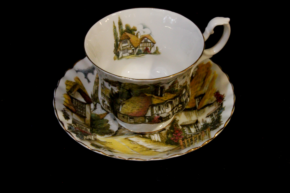 Vintage China Tea Cups and Saucers From China and England