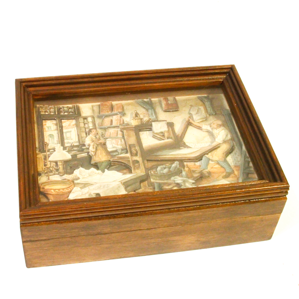 3D Wooden Art Box