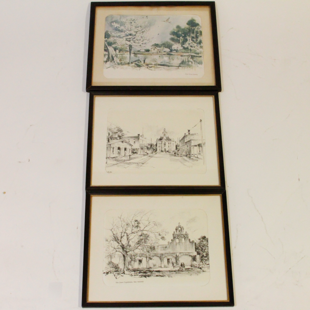 Landscape Offset Lithographs