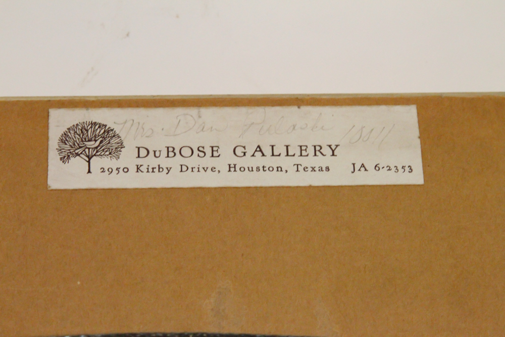 Framed Blueprints from American Architect and Building News