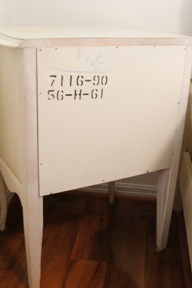 French Provincial Style Nightstands