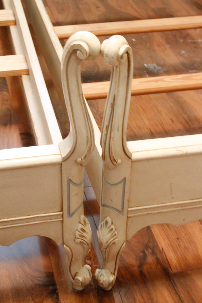 Pair of French Provincial Style Twin Beds