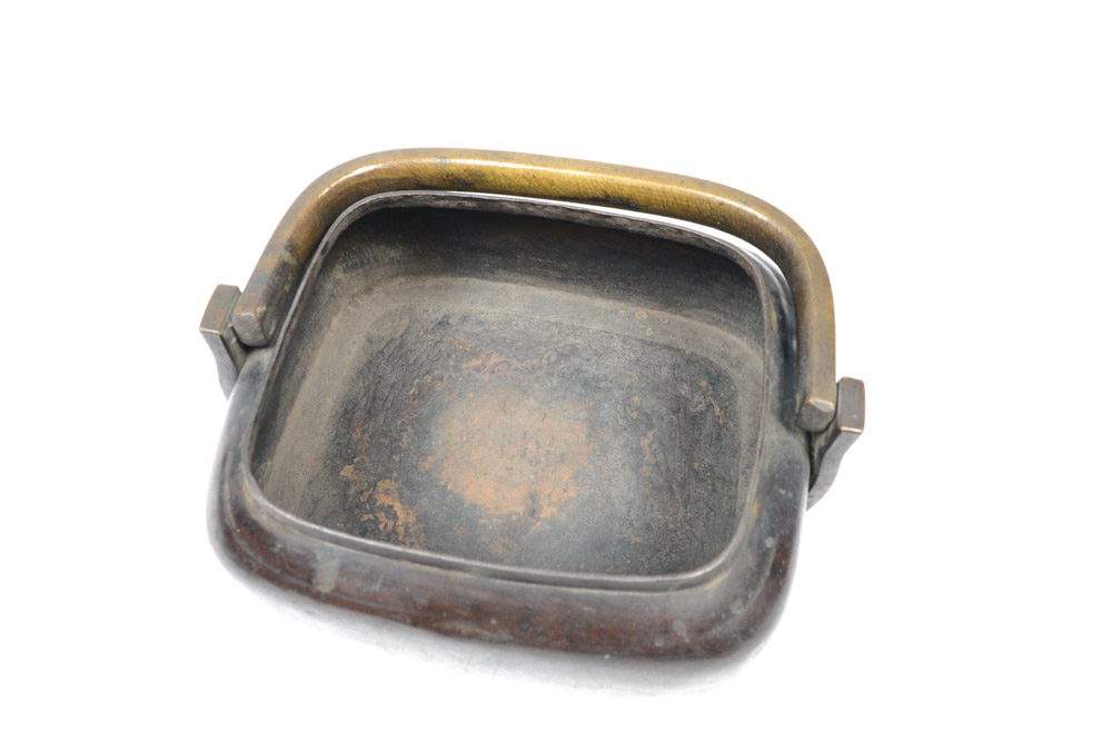 Chinese Bronze Qing Dynasty Bronze Hand Warmer