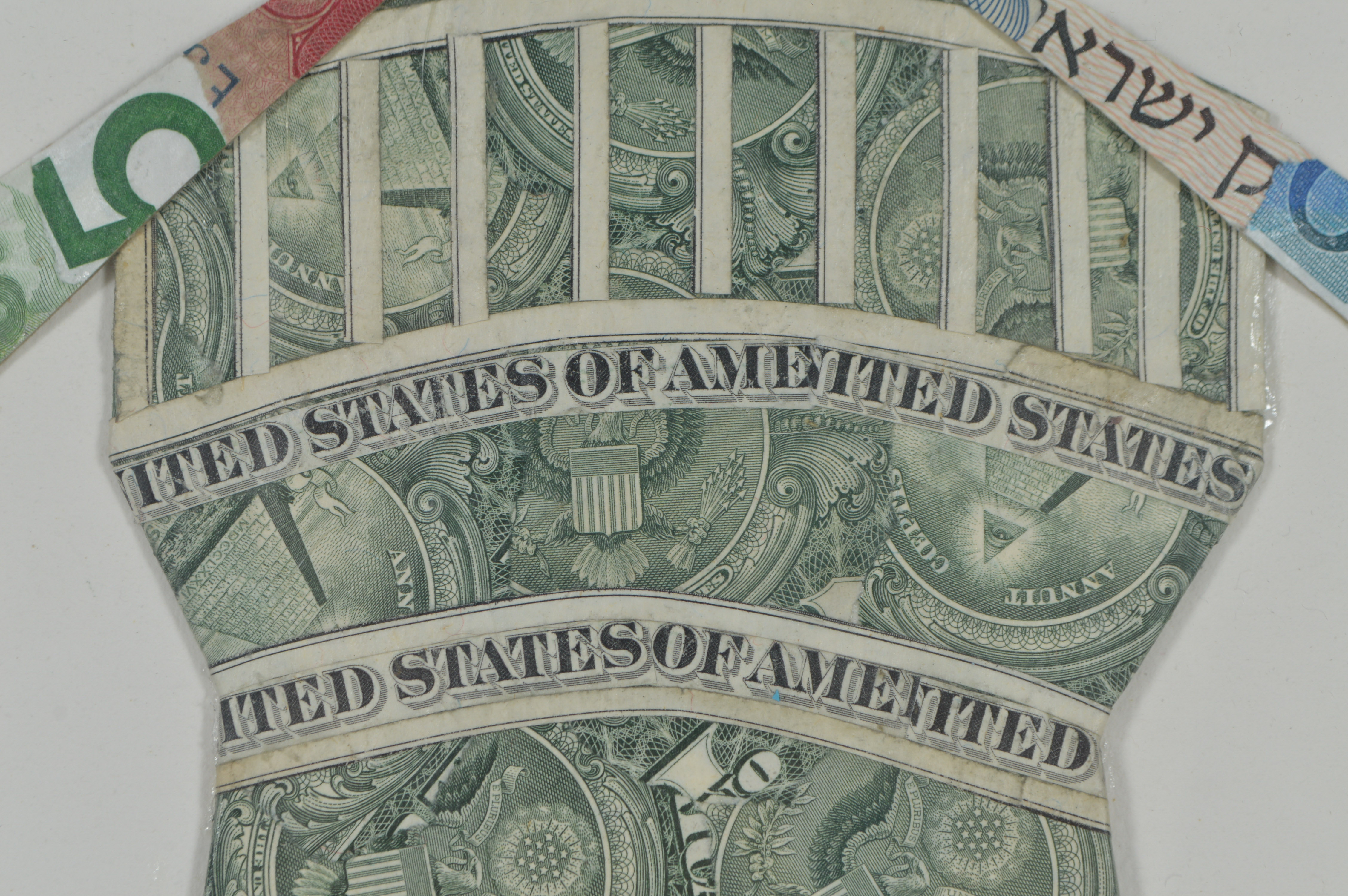 Barton Lidice Beneš Mixed-Media "Money Lighthouse"