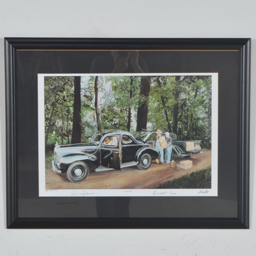 After Kevin Aita Limited Edition Artist Proof Offset Lithograph "In the Clearing"