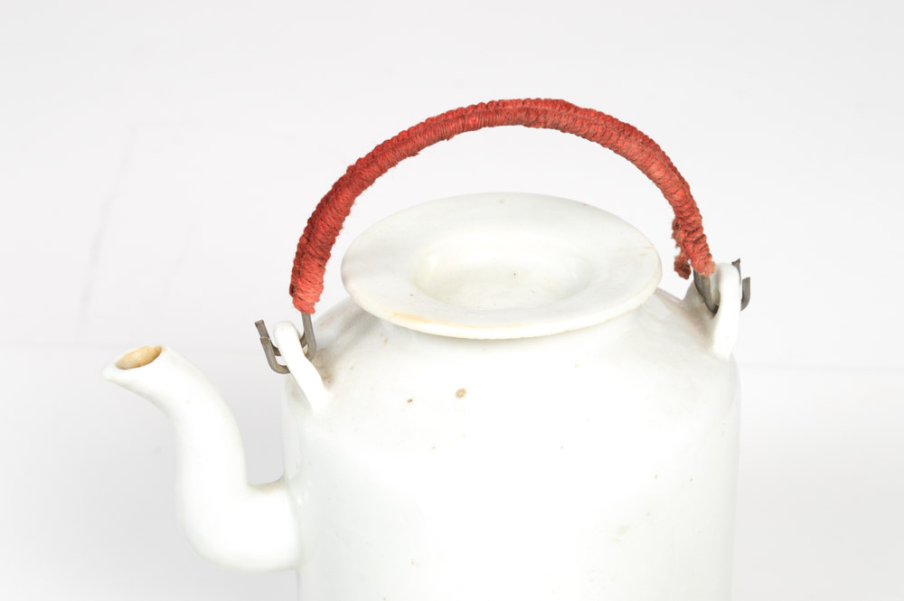 Antique Tea Service and Basket