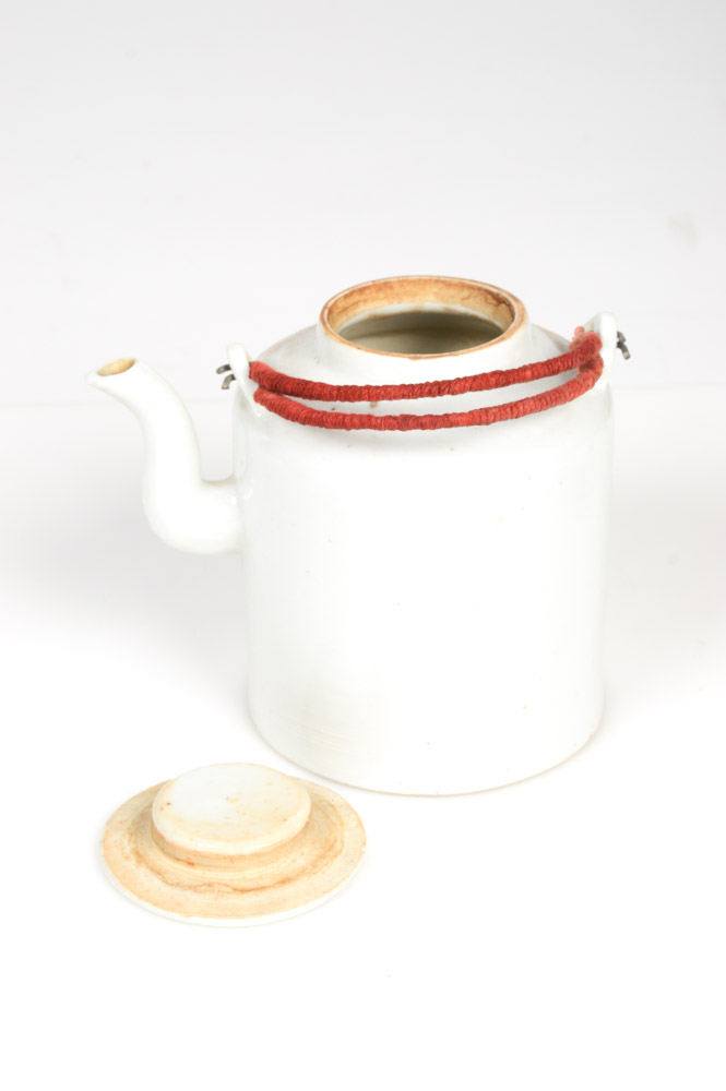 Antique Tea Service and Basket