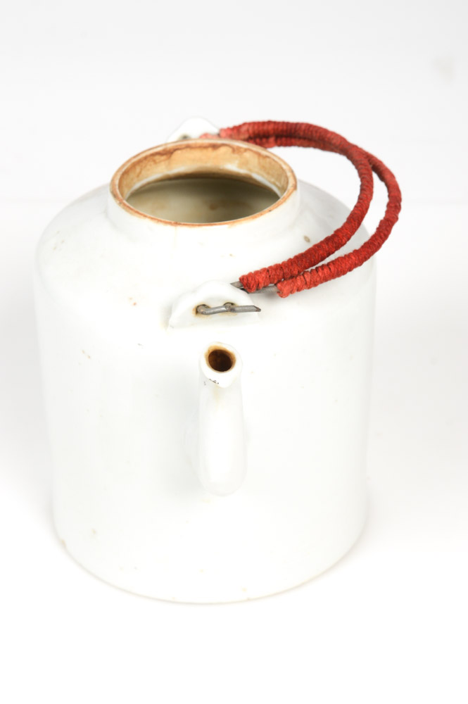 Antique Tea Service and Basket