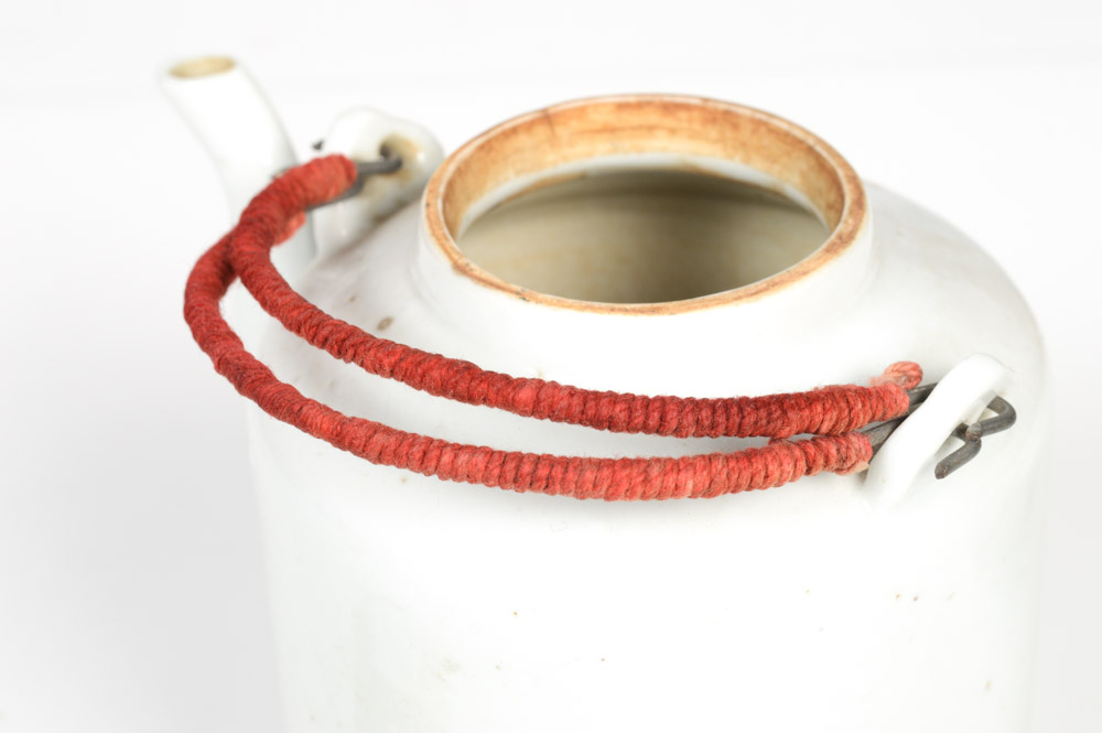 Antique Tea Service and Basket