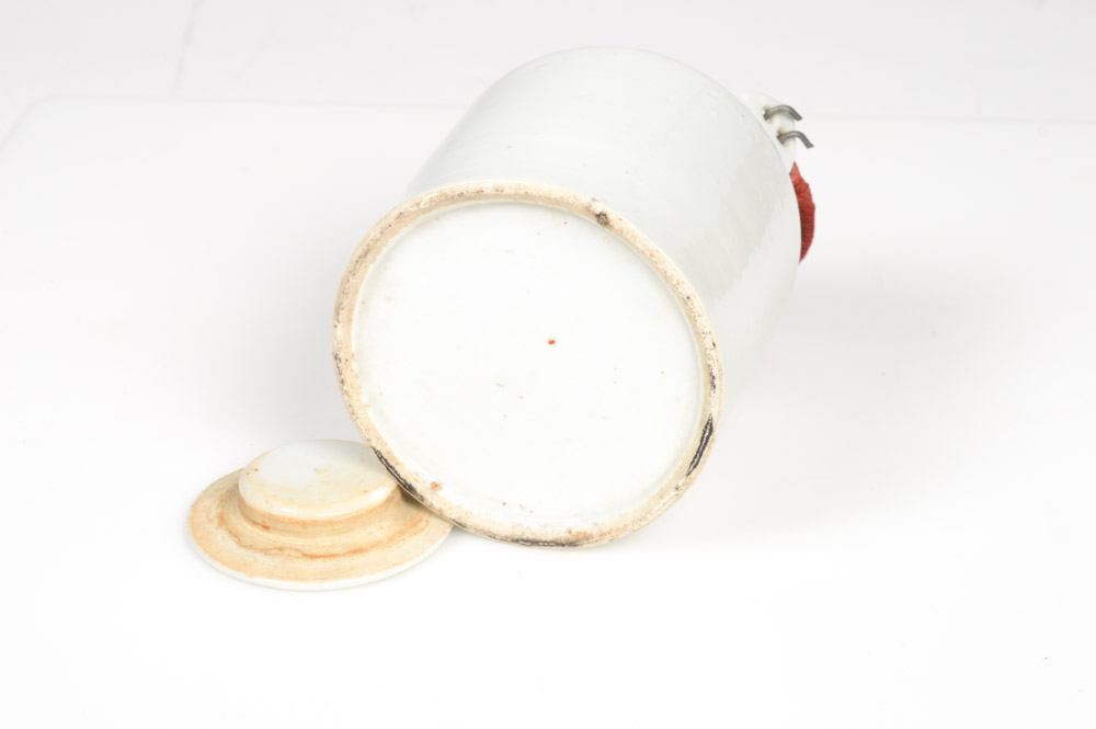 Antique Tea Service and Basket